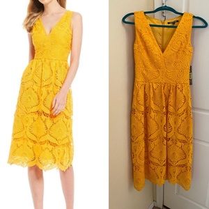 Size 0 Citrus (Yellow) Gianni Bini Dress NWT